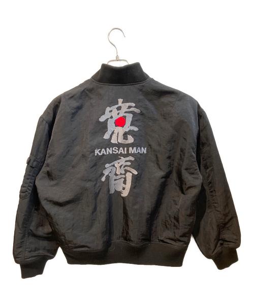 KANSAI MAN（カンサイマン）KANSAI MAN (カンサイマン) 80’SMA-1フライトジャケット ブラック サイズ:Mの古着・服飾アイテム