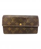 LOUIS VUITTONルイ ヴィトン）の古着「長財布」｜ブラウン