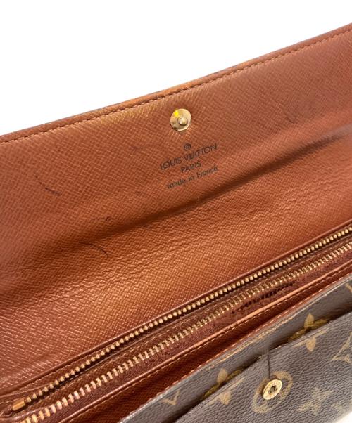 LOUIS VUITTON（ルイ ヴィトン）LOUIS VUITTON (ルイ ヴィトン) 長財布 ブラウンの古着・服飾アイテム