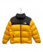 THE NORTH FACEザ ノース フェイス）の古着「ヌプシダウンジャケット」｜イエロー