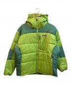 Patagoniaパタゴニア）の古着「DAS PARKA」｜ブライトグリーン