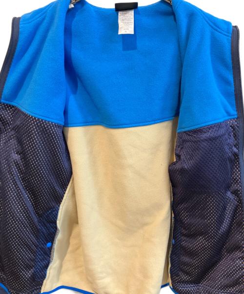 Patagonia（パタゴニア）Patagonia (パタゴニア) シェルドシンチラ スナップT フーディ ネイビー×アイボリー サイズ:ＸＬの古着・服飾アイテム