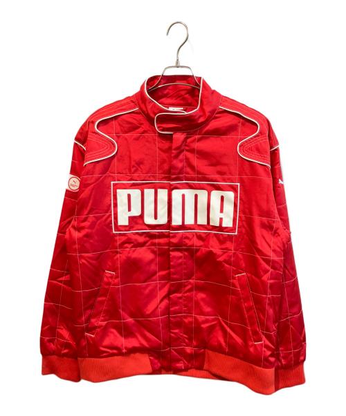 PUMA（プーマ）PUMA (プーマ) Racer Jacket レッド サイズ:M 未使用品の古着・服飾アイテム