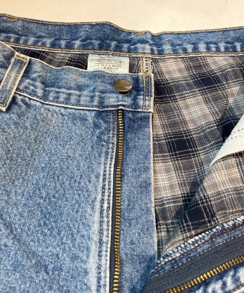 CarHartt（カーハート）CarHartt (カーハート) 裏ネルデニムパンツ インディゴ サイズ:38の古着・服飾アイテム