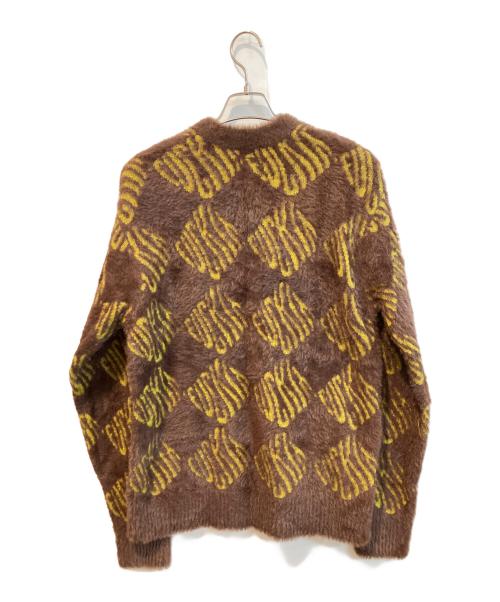 HUF（ハフ）HUF (ハフ) シャギーニット ブラウン サイズ:Ｌの古着・服飾アイテム