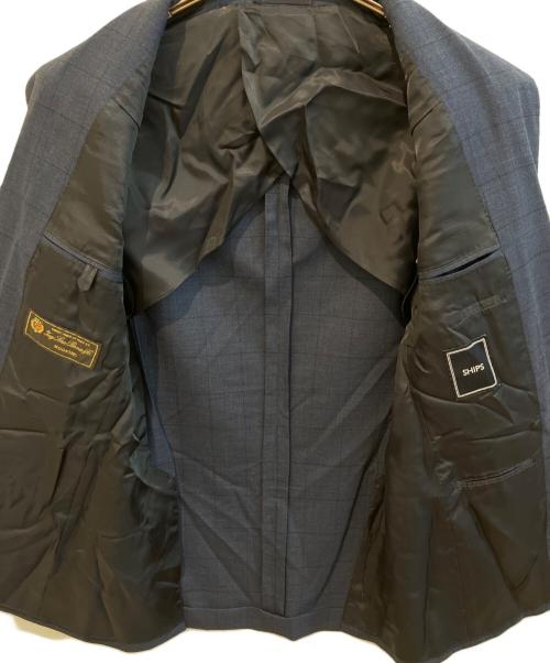 SHIPS（シップス）SHIPS (シップス) セットアップスーツ　	117-10-0055 ブルー サイズ:48の古着・服飾アイテム