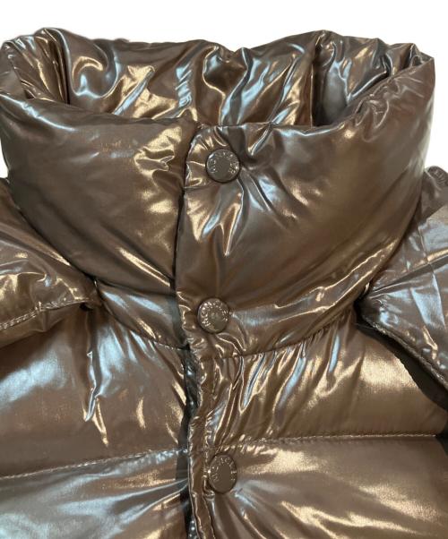 MONCLER（モンクレール）MONCLER (モンクレール) ダウンジャケット ブラウン サイズ:1の古着・服飾アイテム