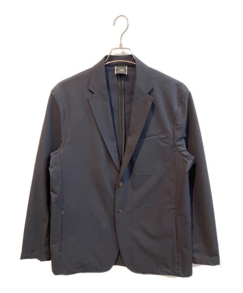 NEW BALANCE（ニューバランス）NEW BALANCE (ニューバランス) MET24 Single Jacket　AMJ45000 ネイビー サイズ:Lの古着・服飾アイテム