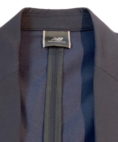 NEW BALANCE（ニューバランス）NEW BALANCE (ニューバランス) MET24 Single Jacket　AMJ45000 ネイビー サイズ:Lの古着・服飾アイテム
