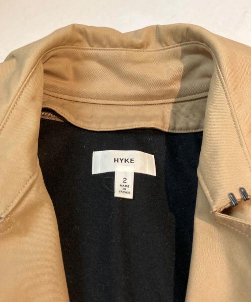 HYKE（ハイク）HYKE (ハイク) トレンチコート　152-17005 ベージュ サイズ:2の古着・服飾アイテム