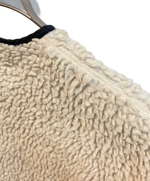 HYKE（ハイク）HYKE (ハイク) FAUX SHEARLING JACKET　182-17176 ホワイト サイズ:1の古着・服飾アイテム