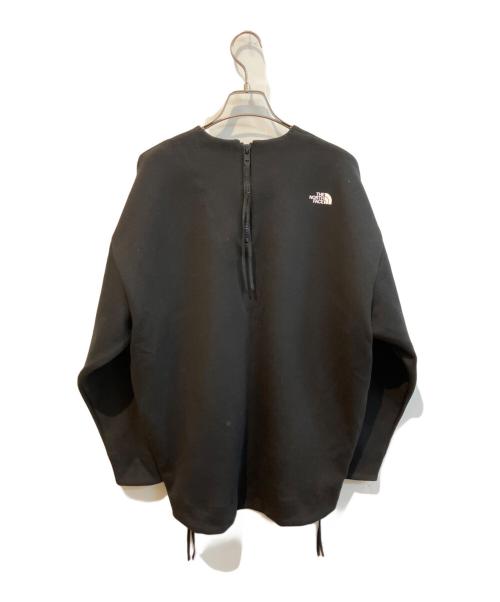 THE NORTH FACE（ザ ノース フェイス）THE NORTH FACE (ザ ノース フェイス) HYKE (ハイク) ハーフジップロングスリーブTシャツ ブラック サイズ:Sの古着・服飾アイテム
