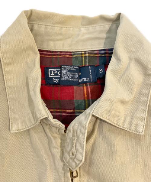 POLO RALPH LAUREN（ポロ・ラルフローレン）POLO RALPH LAUREN (ポロ・ラルフローレン) スイングトップ ベージュ サイズ:Mの古着・服飾アイテム