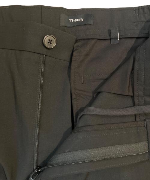 theory（セオリー）theory (セオリー) ウール混パンツ ブラック サイズ:34の古着・服飾アイテム