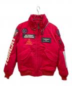 AVIREXアヴィレックス）の古着「CUSTOM CWU TOP GUN　6102176」｜レッド