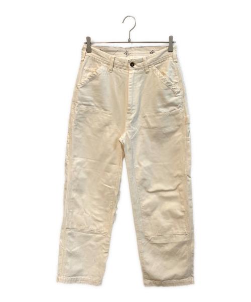 UNIVERSAL OVERALL（ユニバーサルオーバーオール）UNIVERSAL OVERALL (ユニバーサルオーバーオール) ダブルニー ペインターパンツ　U2433664 ホワイト サイズ:Mの古着・服飾アイテム
