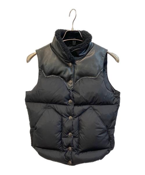 RockyMountainFeatherBed（ロッキーマウンテンフェザーベッド）RockyMountainFeatherBed (ロッキーマウンテンフェザーベッド) ダウンベスト ブラック サイズ:Sの古着・服飾アイテム