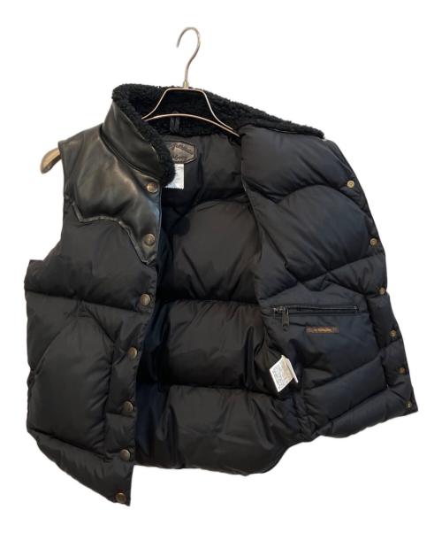 RockyMountainFeatherBed（ロッキーマウンテンフェザーベッド）RockyMountainFeatherBed (ロッキーマウンテンフェザーベッド) ダウンベスト ブラック サイズ:Sの古着・服飾アイテム