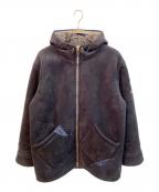 LUPO DI MARE SINA COVAルポ ディ マーレ シナコバ）の古着「フーデッドコート」｜ブラック