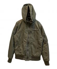 ALPHA（アルファ）の古着「ミリタリージャケット　TA1170-076」｜カーキ