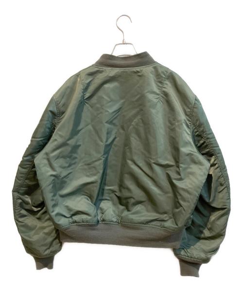 ALPHA（アルファ）ALPHA (アルファ) MA-1ジャケット カーキ サイズ:XLの古着・服飾アイテム