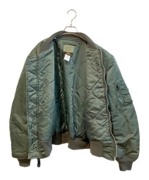 ALPHA（アルファ）ALPHA (アルファ) MA-1ジャケット カーキ サイズ:XLの古着・服飾アイテム