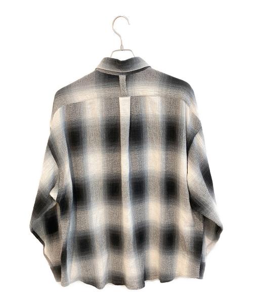 ROTOL（ロトル）ROTOL (ロトル) ROTOL for 1LDK annex BASIC SHIRTS ホワイト×ブラック サイズ:3の古着・服飾アイテム