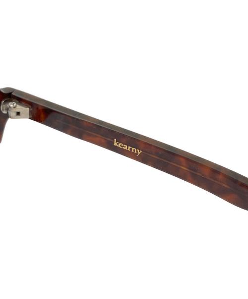 KEARNY（カーニー）kearny (カーニー) 眼鏡 ブラウン サイズ:-の古着・服飾アイテム