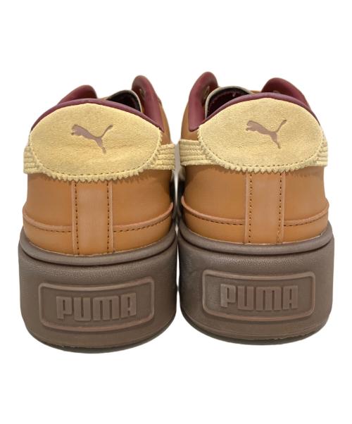 PUMA（プーマ）PUMA (プーマ) KARMEN T2 ベージュ サイズ:24の古着・服飾アイテム