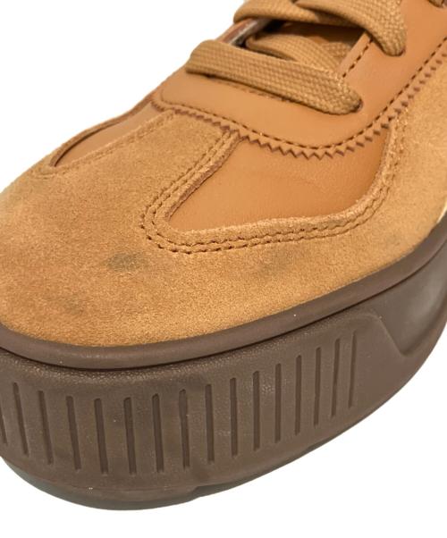 PUMA（プーマ）PUMA (プーマ) KARMEN T2 ベージュ サイズ:24の古着・服飾アイテム