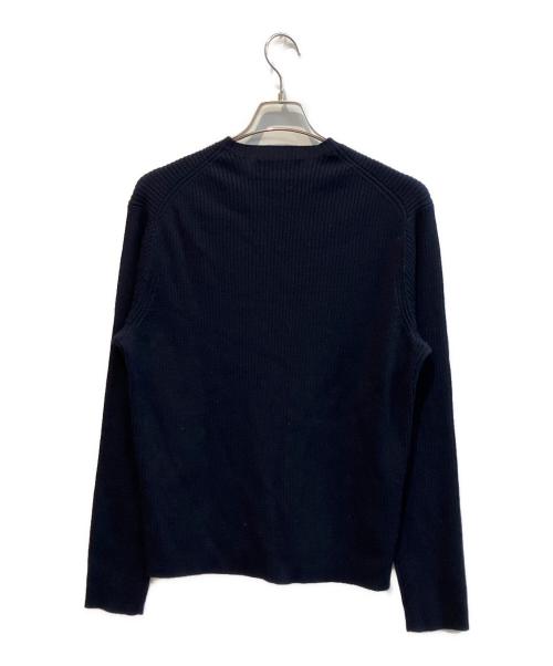 POLO RALPH LAUREN（ポロ・ラルフローレン）POLO RALPH LAUREN (ポロ・ラルフローレン) ウールニット ネイビー サイズ:LLの古着・服飾アイテム