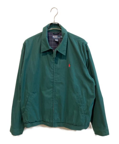 POLO RALPH LAUREN（ポロ・ラルフローレン）POLO RALPH LAUREN (ポロ・ラルフローレン) スイングトップ グリーン サイズ:XLの古着・服飾アイテム