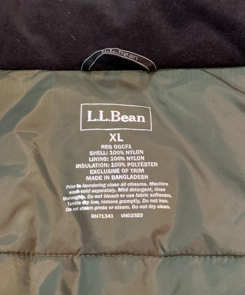 L.L.Bean（エルエルビーン）L.L.Bean (エルエルビーン) プリマロフトジャケット オリーブ サイズ:XLの古着・服飾アイテム