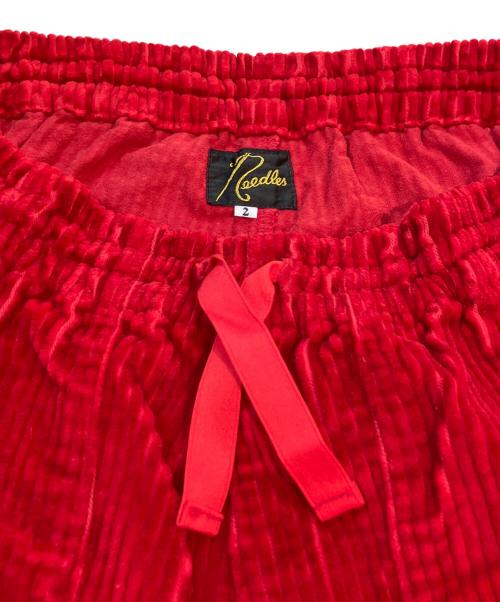 Needles（ニードルズ）Needles (ニードルズ) H.D.PANTS CORDUROY レッド サイズ:2の古着・服飾アイテム