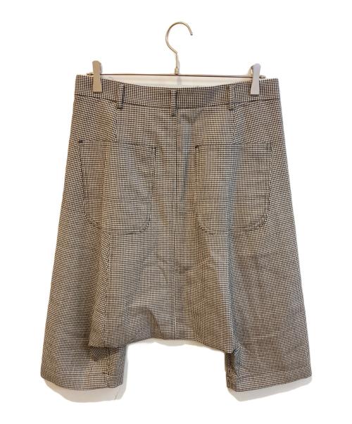 BLACK COMME des GARCONS（ブラックコムデギャルソン）BLACK COMME des GARCONS (ブラックコムデギャルソン) サルエルパンツ ブラック サイズ:Sの古着・服飾アイテム