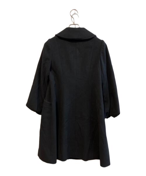 Jane Marple（ジェーンマープル）Jane Marple (ジェーンマープル) カシミヤブレンドコート　T-1032 ブラック サイズ:Ｍの古着・服飾アイテム