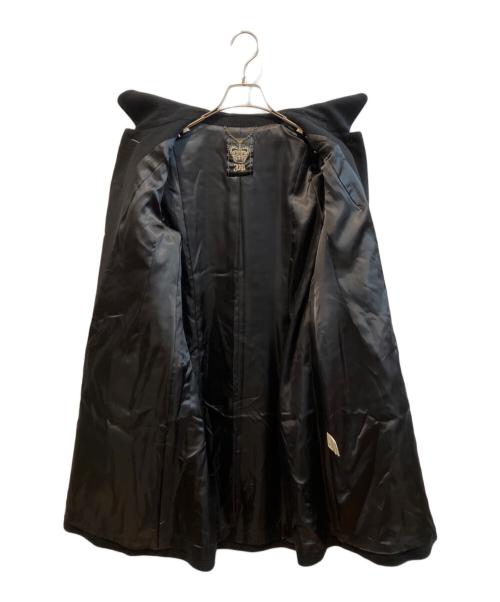 Jane Marple（ジェーンマープル）Jane Marple (ジェーンマープル) カシミヤブレンドコート　T-1032 ブラック サイズ:Ｍの古着・服飾アイテム