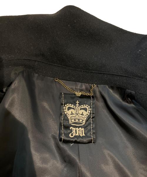 Jane Marple（ジェーンマープル）Jane Marple (ジェーンマープル) カシミヤブレンドコート　T-1032 ブラック サイズ:Ｍの古着・服飾アイテム
