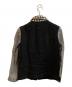 tricot COMME des GARCONS (トリココムデギャルソン) 切替しニット ジャケット ブラック サイズ:Free：12000円