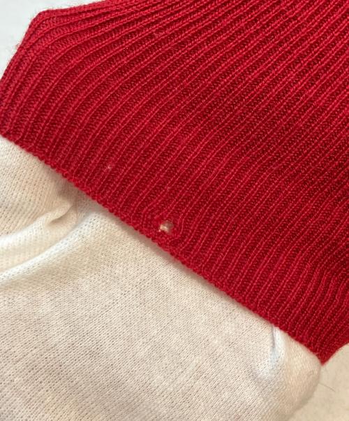 Vivienne Westwood RED LABEL（ヴィヴィアンウエストウッドレッドレーベル）Vivienne Westwood RED LABEL (ヴィヴィアンウエストウッドレッドレーベル) ハイネックニット　D-HG1118 6116M レッド サイズ:Sの古着・服飾アイテム
