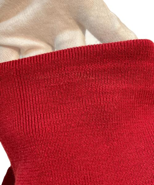 Vivienne Westwood RED LABEL（ヴィヴィアンウエストウッドレッドレーベル）Vivienne Westwood RED LABEL (ヴィヴィアンウエストウッドレッドレーベル) ハイネックニット　D-HG1118 6116M レッド サイズ:Sの古着・服飾アイテム