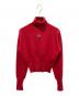 Vivienne Westwood RED LABEL（ヴィヴィアンウエストウッドレッドレーベル）の古着「ハイネックニット　D-HG1118 6116M」｜レッド