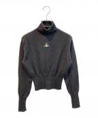 Vivienne Westwood RED LABELヴィヴィアンウエストウッドレッドレーベル）の古着「タートルネックニット　356-13005」｜ブラック