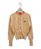 Vivienne Westwood RED LABELヴィヴィアンウエストウッドレッドレーベル）の古着「丸首カーディガン」｜ベージュ