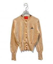 Vivienne Westwood RED LABEL（ヴィヴィアンウエストウッドレッドレーベル）の古着「丸首カーディガン」｜ベージュ