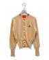 Vivienne Westwood RED LABEL（ヴィヴィアンウエストウッドレッドレーベル）の古着「丸首カーディガン」｜ベージュ