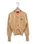 Vivienne Westwood RED LABEL（ヴィヴィアンウエストウッドレッドレーベル）の古着「丸首カーディガン」｜ベージュ