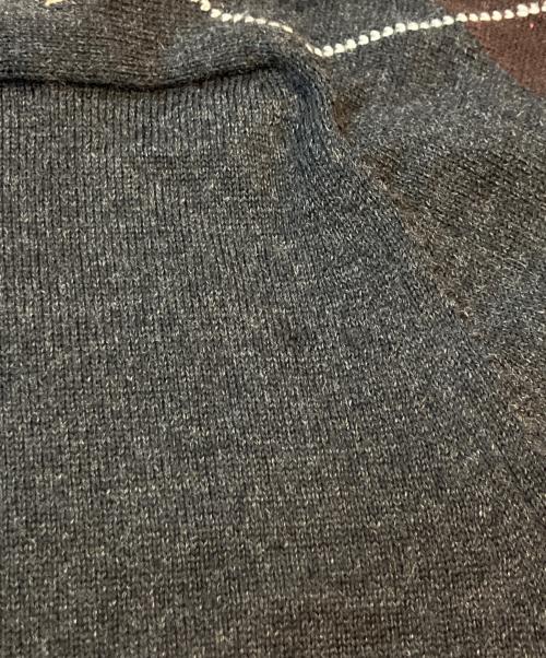 Vivienne Westwood（ヴィヴィアンウエストウッド）Vivienne Westwood (ヴィヴィアンウエストウッド) 半袖ニット グレー サイズ:Mの古着・服飾アイテム
