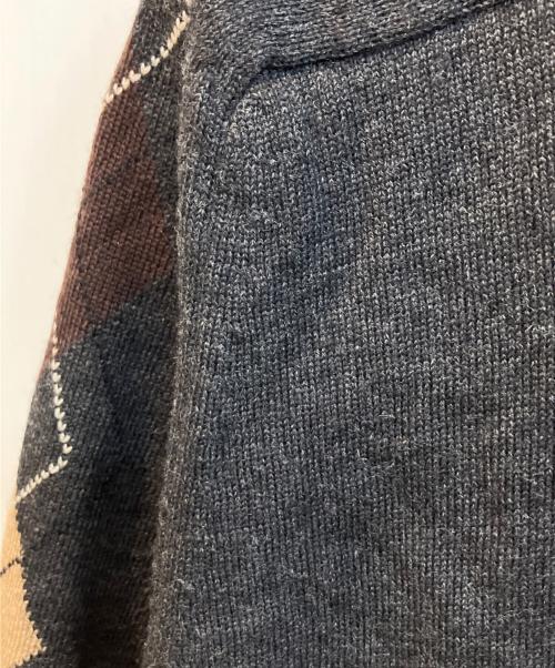 Vivienne Westwood（ヴィヴィアンウエストウッド）Vivienne Westwood (ヴィヴィアンウエストウッド) 半袖ニット グレー サイズ:Mの古着・服飾アイテム