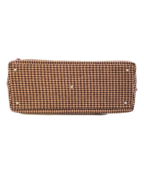 tricot COMME des GARCONS（トリココムデギャルソン）tricot COMME des GARCONS (トリココムデギャルソン) ハンドバッグ ベージュ×ブラックの古着・服飾アイテム